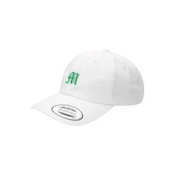 Urban Classics Șapcă 'Letter' verde iarbă / negru / alb