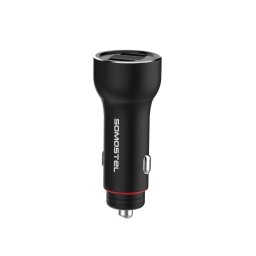 Incarcator auto SMS-A89, Lightning, Negru