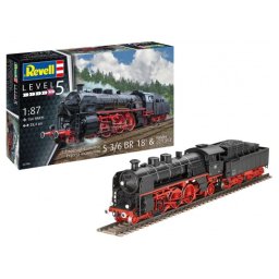 Locomotiva tren viteza S3/6 BR18(5) cu Tender 2‘2’T