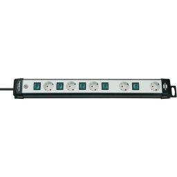 Prelungitor Multi Socket "Premium-Line", 5 Sockets, 3m, Black/Grey