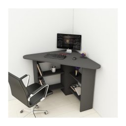 Masă de lucru CORNER 73,8x80 cm antracit