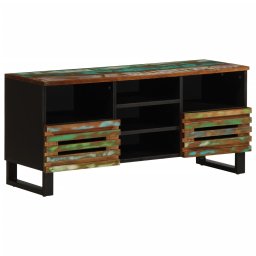 Dulap TV, 100x34x46 cm, lemn masiv de acacia GartenMobel Dekor