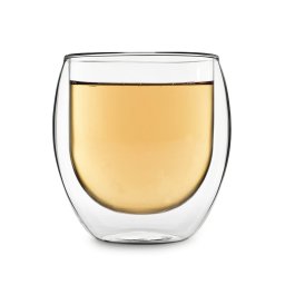 Feelino Ceașcă Jumbo, Perete dublu, Sticlă borosilicată de înaltă calitate, 410 ml, design unic (04101119TB)