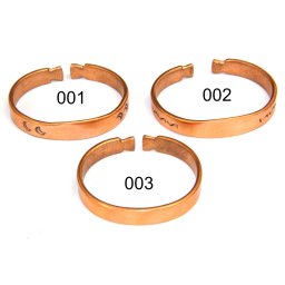 Bratara din Cupru African - African Ajustable Copper Bracelet - 13x4 mm - 1 Buc