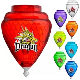 Peonza: Turbo Dragon cu rulment - diferite culori