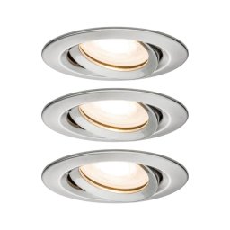 Paulmann 92900 - Set 3xGU10/7W IP65 spoturi încastrate NOVA, dimabile, 230V
