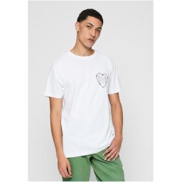 White Burning Hearts T-Shirt