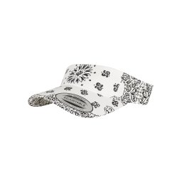 Visor Bandana Print white