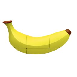 Cub mecanic 2x2x3 - Banana