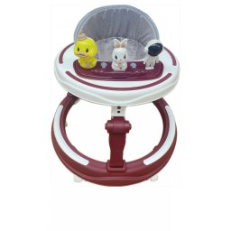 Premergator si Antemergator reglabil pe inaltime, Trei Prieteni, visiniu