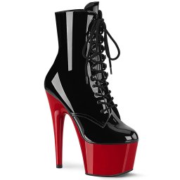Pleaser Adore-1020 Blk Pat/Red 41