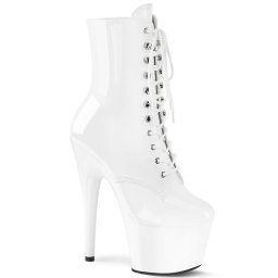 Pleaser Adore-1020 Wht Pat/Wht 44