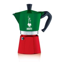 Filtrul de cafea Bialetti Moka Express clatter Italia clatter, 3 portii