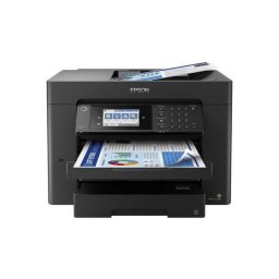 Imprimanta multifunctionala inkjet color Epson WF-7840DTWF, A3, duplex, ADF, USB 2.0, Wi-Fi, 25 ppm negru, 12 ppm color