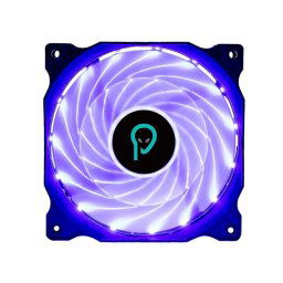 Ventilator Spacer PC Silent 120x120x25 mm SPFC-120-3P-BL, rulment hydraulic, 34CFM, conector 3-pin, Led Albastru