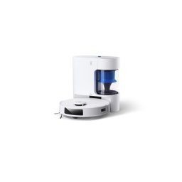 Aspirator robot Ecovacs DEEBOT N20 Plus, aspirator si mop, autonomie 300 min, recipient praf 0.4L, statie auto curatare Pure Cyclone, alb