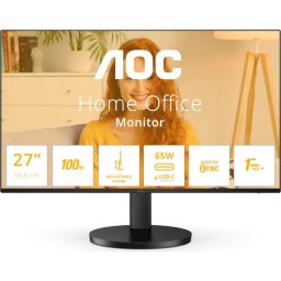 Monitor AOC Q27B3CF2, 27 inch QHD, HDMI, Boxe, 100Hz, 1 ms, Negru