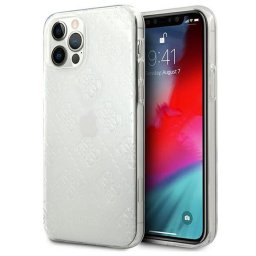 Husa Guess Husa Pattern Collection iPhone 12 / 12 Pro Transparent