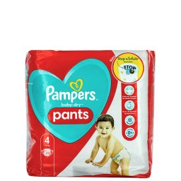 Pampers scutece chilotel nr. 4 9-15 kg 23 buc Baby-dry