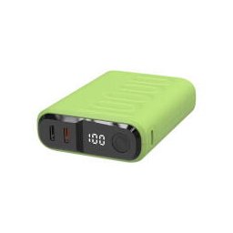 Baterie externa PB-10000C PD+ USB-C 10000mAh Verde Deschis