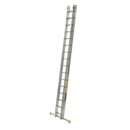 Scara culisanta cu doua tronsoane culisanta profesionala FORTE, 2 x 18