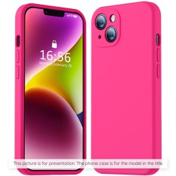 Husa Husa pentru Xiaomi Poco F6 Pro - Techsuit SoftFlex - Hot Pink