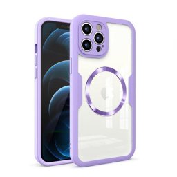 Husa Husa pentru iPhone 12 Pro Max + Folie - Techsuit ColorVerse MagSafe 360 Series - Purple