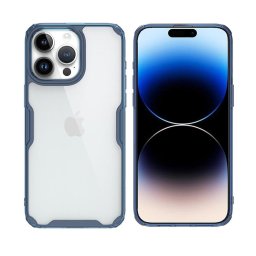 Husa Husa pentru iPhone 16 Plus - Nillkin Nature TPU Pro Case - Blue