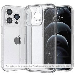 Husa Husa pentru Xiaomi Poco F6 - Techsuit SparkleSkin Series - Clear