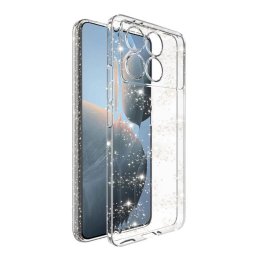 Husa Husa pentru Xiaomi Poco F6 Pro - Techsuit SparkleSkin Series - Clear
