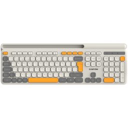 Tastatura CNS-HKBW03BG, USB Wireless, Beige