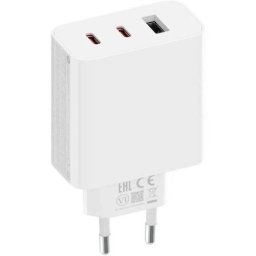 Incarcator de retea 2C1A GaN 2xUSB-C + USB-A Fast Charger 2C1A 67W Alb
