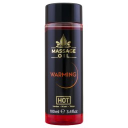 HOT - ulei de masaj pentru îngrijirea pielii - efect de încălzire - 100ml