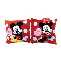 Set 2 perne rosii fetita si baietel 3D, din plus