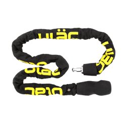 Antifurt Ulac Diesel, lant de 7 mm grosime, cu cheie, negru galben