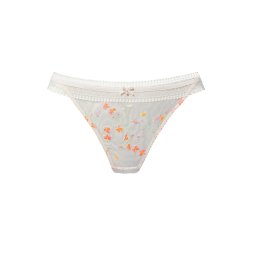 LASCANA Tanga verde deschis / lila / portocaliu / alb