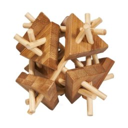 Joc logic IQ 3D Puzzle Sticks&triangles, Fridolin