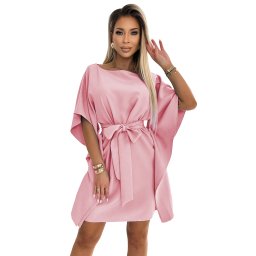 287-32 SOFIA Butterfly dress - dirty pink