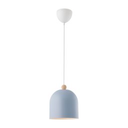 Lustră pe cablu Nordlux GASTON 1xE27/40W/230V albastru/alb