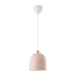 Lustră pe cablu Nordlux GASTON 1xE27/40W/230V roz/alb