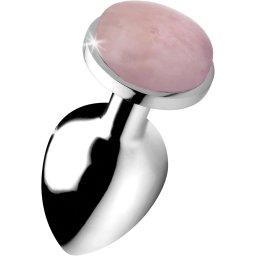 Dildo metalic Quartz L Rose
