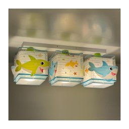 Plafonieră pentru copii BABY SHARK 3xE27/60W/230V Dalber 63473
