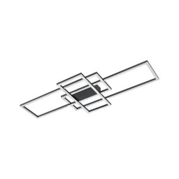 Plafonieră LED Zuma Line MX7907-3B-3BT ERVI LED/52W/230V 2700-6000K negru