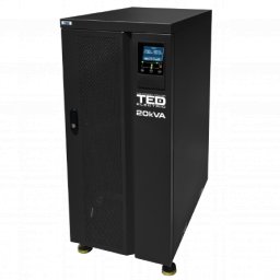 UPS Ted Electric trifazat 3/3 management intrare/iesire regleta ( ) TED002013, 20000 VA, Online dublă conversie