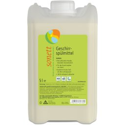 Detergent pentru spalat vase cu lamaie bio 5L