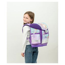 Micul scolar! - pachet Penar si Ghiozdan Ergonomic Rainbow Unicorn Magic