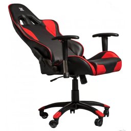 Scaun Gaming Serioux Torin, Piele sintetica, Black/Red