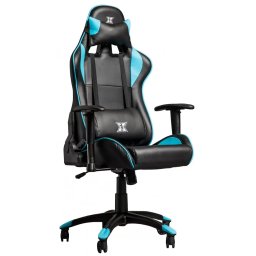 Scaun Gaming Serioux Torin, Piele sintetica, Black/Blue