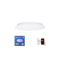 Plafonieră LED RGBW pentru baie Aigostar LED/18W/230V IP44 + telecomandă