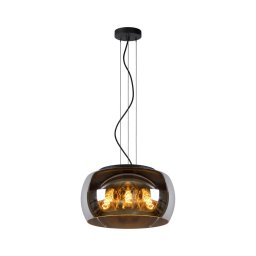 Lustră pe cablu Lucide 45401/40/65 OLIVIA 3xE27/40W/230V d. 40 cm negru